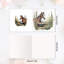 Syntego 6Pcs DIY Assorted Horse Diamond Painting Greeting Thank You Christmas Cards Diamond Art Kit