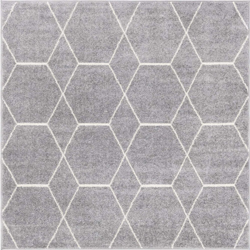 Tellaro Abstract Indoor Rug, Square 6'