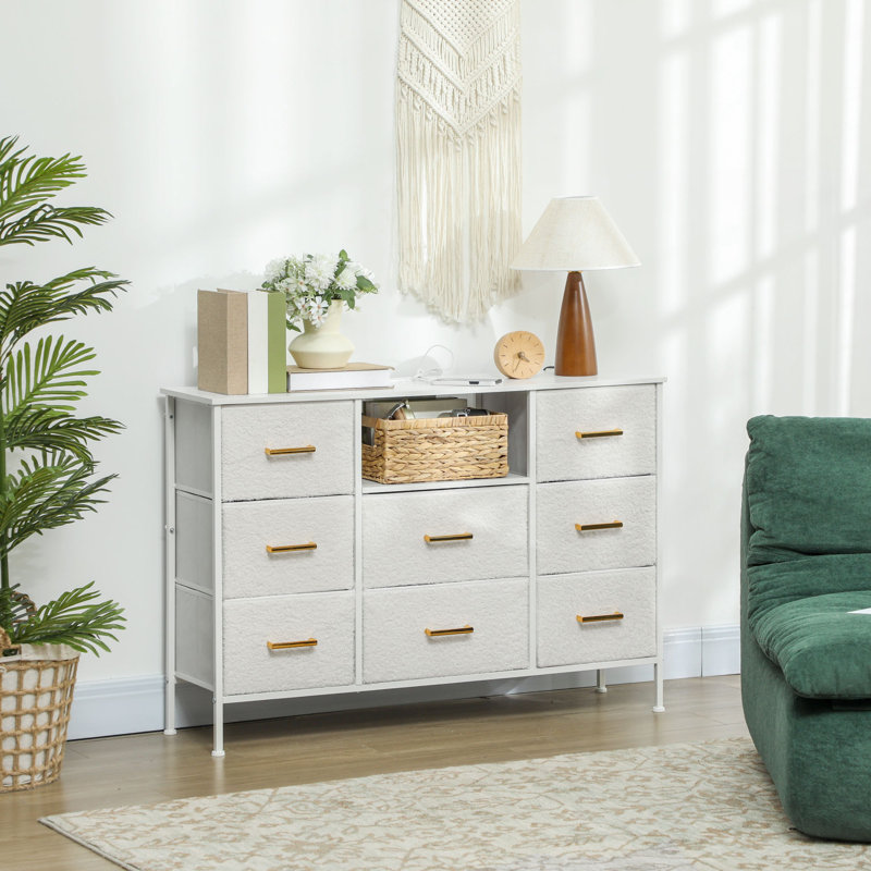 110cm W 8 - Drawer Chest of Drawers