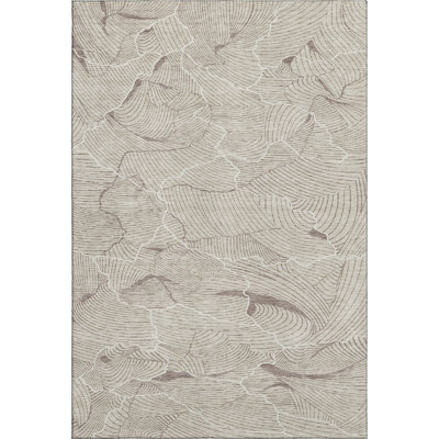 Premium Machine Washable Cossette AMF1048 Lines Rug