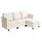 Modular Cloud Sofa with Hidden Storage and Flexible Seating