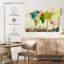 Carte du monde Aliaz Paint Splash-107993130