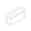 BANC OCEANIQUE GRIS CLAIR