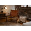Fauteuil de chasse en noyer américain massif-1300301222