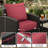 Outdoor Deep Seat Cushion Set – 6.5” Thick, Non-Slip Patio Cushions For Chairs, Sofas, And Couches-950587779