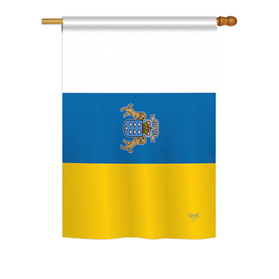 Double Sided Polyester House Flag