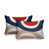 Rouge / bleu marine / beige