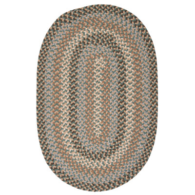 Tapis réversible en laine mélangée Lettie