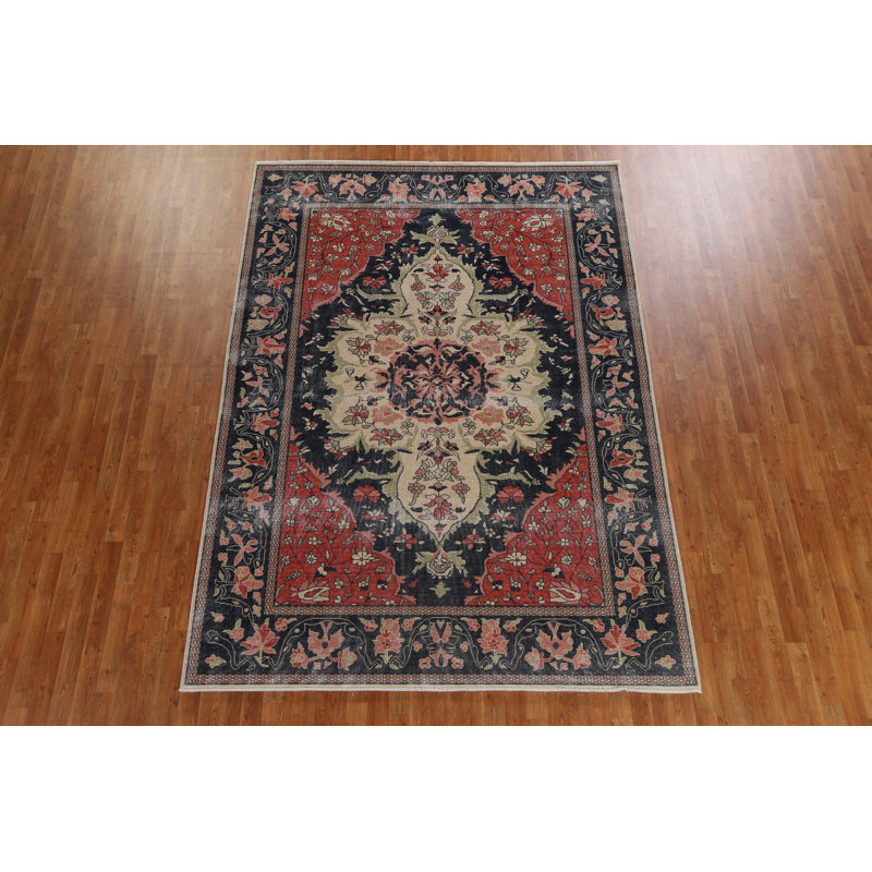 One-of-a-Kind 7'0" X 9'9" Wool Area Rug in