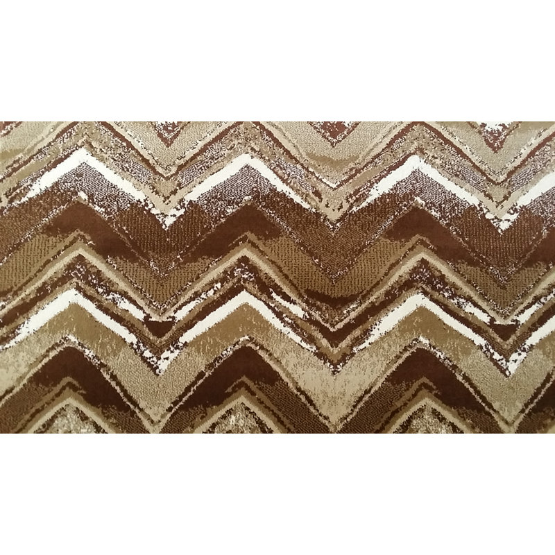 Tapis brun Geren, 10 pi x 13 pi