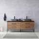 Dasher 72" Double Bathroom Vanity