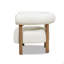 Fauteuil demi-tonneau 37 po Mid Century Modern