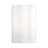 Meridian Shiny White Ada Sconce