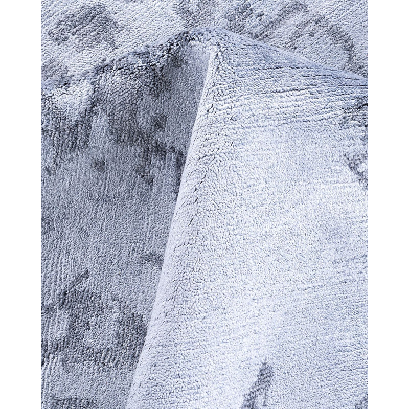 Overdyed One-of-a-Kind 9' 1" X 12' 1" Hand Knotted Area Rug