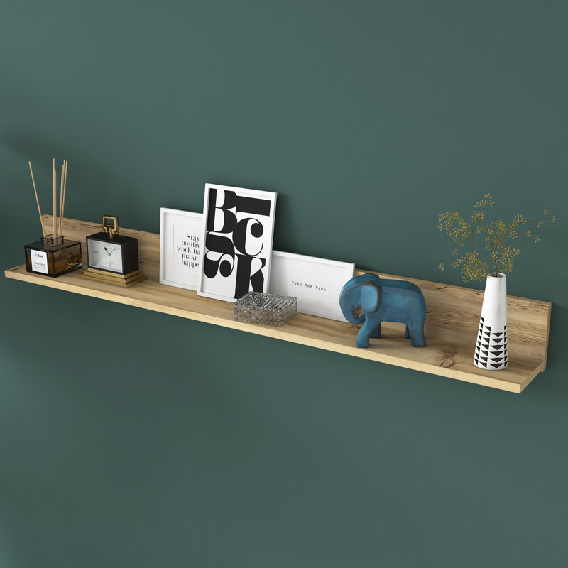 Herlene Accent Shelf, Oak