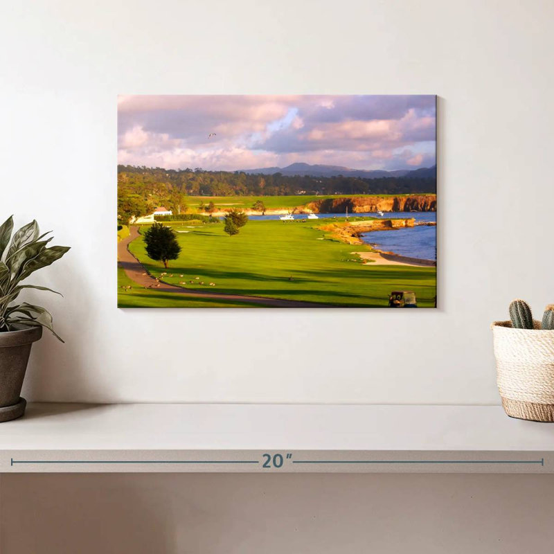 Parcours de golf Sirci Pebble Beach, H 8 po x l 12 po