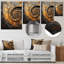 Prado - Spirales abstraites, impression murale en métal-99555638