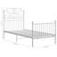 Structure de lit durable en métal thermolaqué vidaXL-1447700629-1447700639