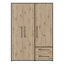 Mijah 3 Door Manufactured Wood Wardrobe-885656498