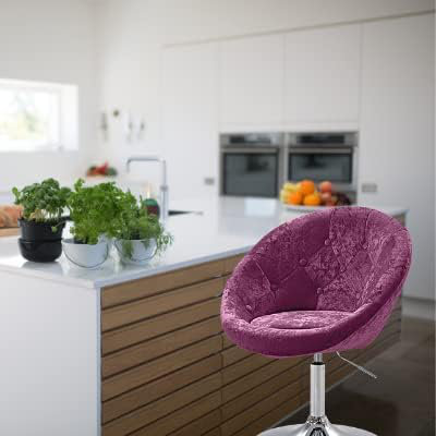 Ailisha Adjustable Height Bar Stool, Pink