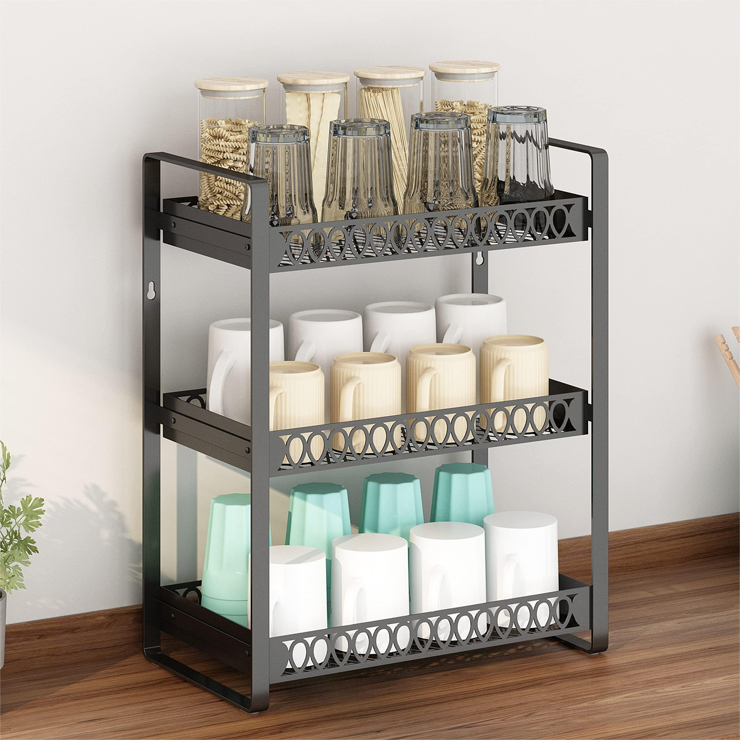 Hyeon Metal Freestanding Bathroom Shelves