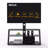 Black Multi-Function Angle And Height Adjustable Tempered Glass TV Stand