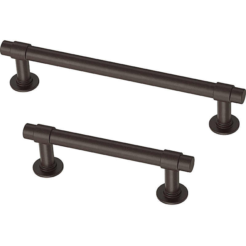 Deep Bronze 5" Center to Center Bar Pull Set