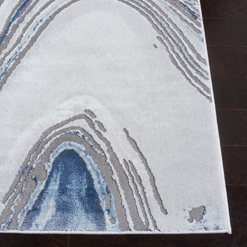 Tapis abstrait Craft Performance, Rectangle 2 pi 7 po x 5 pi