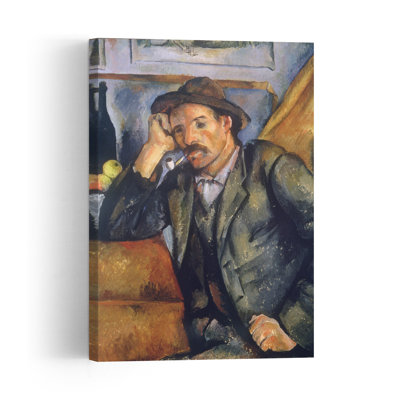 Le Fumeur, 1895, Portrait abstrait contemporain, Estampe murale
