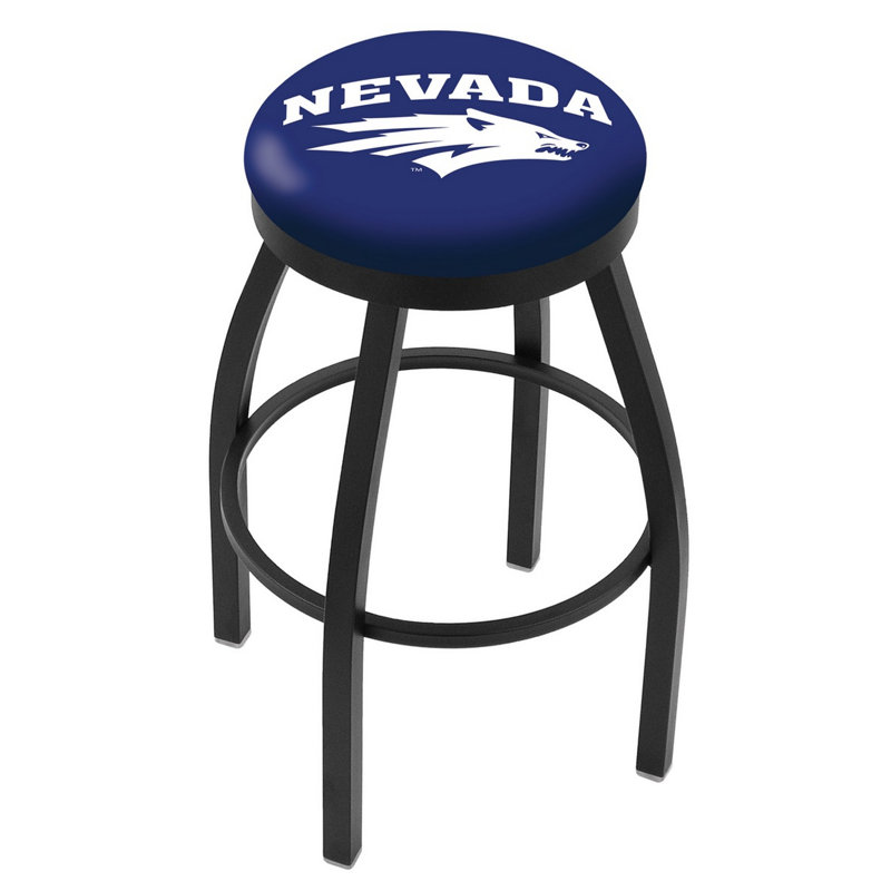 Tabouret de bar pivotant de 30 po NCAA, Ride noire, Université du Nevada