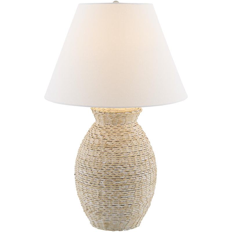 Lampe de table Celal, Blanc