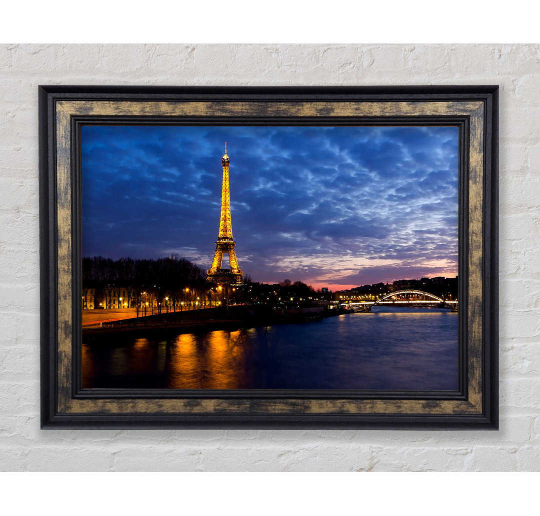 Poster Eiffel Tower Paris France