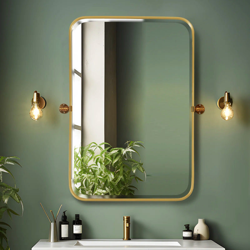 Addan Metal Flat Mirror
