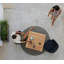 Go Outdoor Square Teak Bar Table