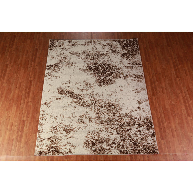 Abstract Transitional Turkish Area Rug 8x10