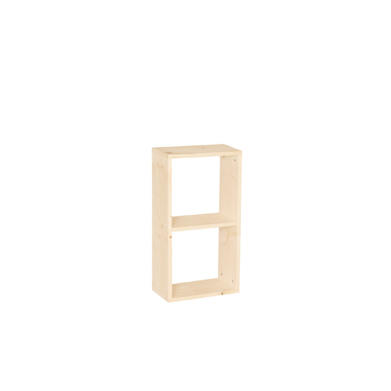 Saura Bookshelf 38, Beige, (4 Shelves) 57"H x 16"W x 8"D