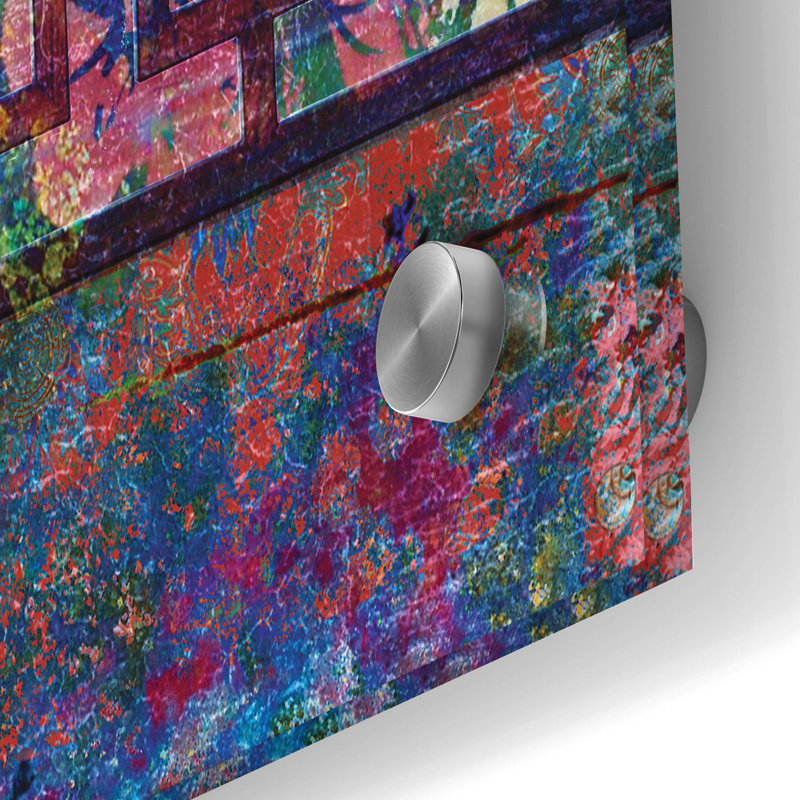 Art mural en verre acrylique «Birdla» par Elena Ray, H 36 po x l 24 po x P 0,2 po