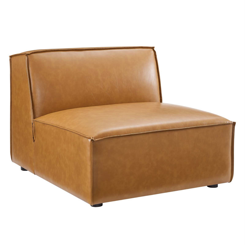 Canapé en cuir 3 pièces Modway Restore