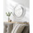 Wemple Iron Round Mirror-950659929-950659934