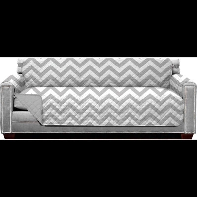Microfiber / Microsuede Box Cushion Wingback Slipcover
