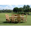 Cia Outdoor Teak Dining Side Chair