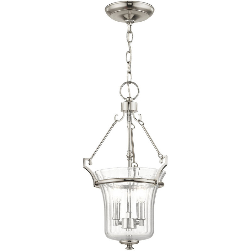 Luminaire suspendu urne 2 lumières Ashaunie