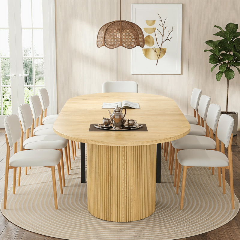 Extendable Dining Table, Natural