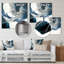 Décoration murale en métal Feeling Honolulu Blue X - Abstract-87826903