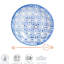Nicola Spring Hand-Printed Sauce Dishes - 10cm - 3 Colours - Pack of 3