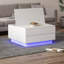 Pedestal Coffee Table with Storage-936695252
