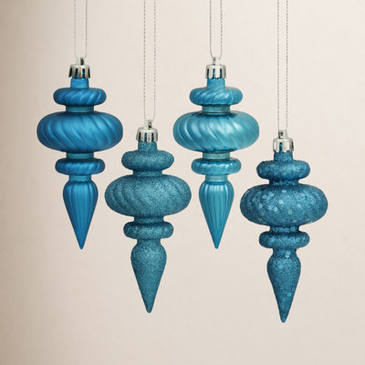 4" Shatterproof Finial Ornament