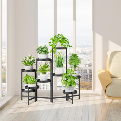 Support à plante à 9 niveaux pour l'intérieur et l'extérieur