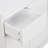 Sleek Contemporary Shoe Cabinet With Adjustable Shelves And Solid Wood Legs, White-1901561124