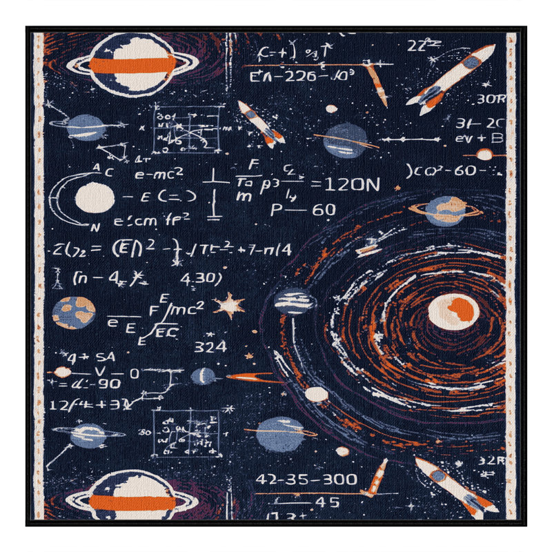 Tapis gris lavable à la machine, Carré 3 pi